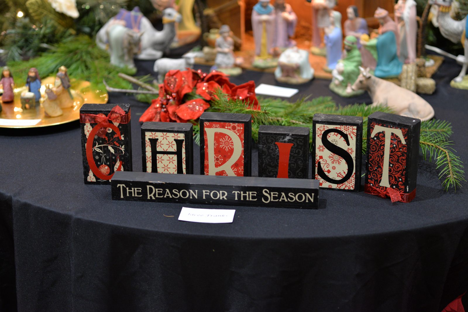 Festival of the Nativity display